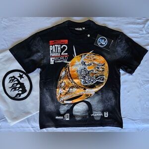 Hellstar Black Graphic T-Shirt